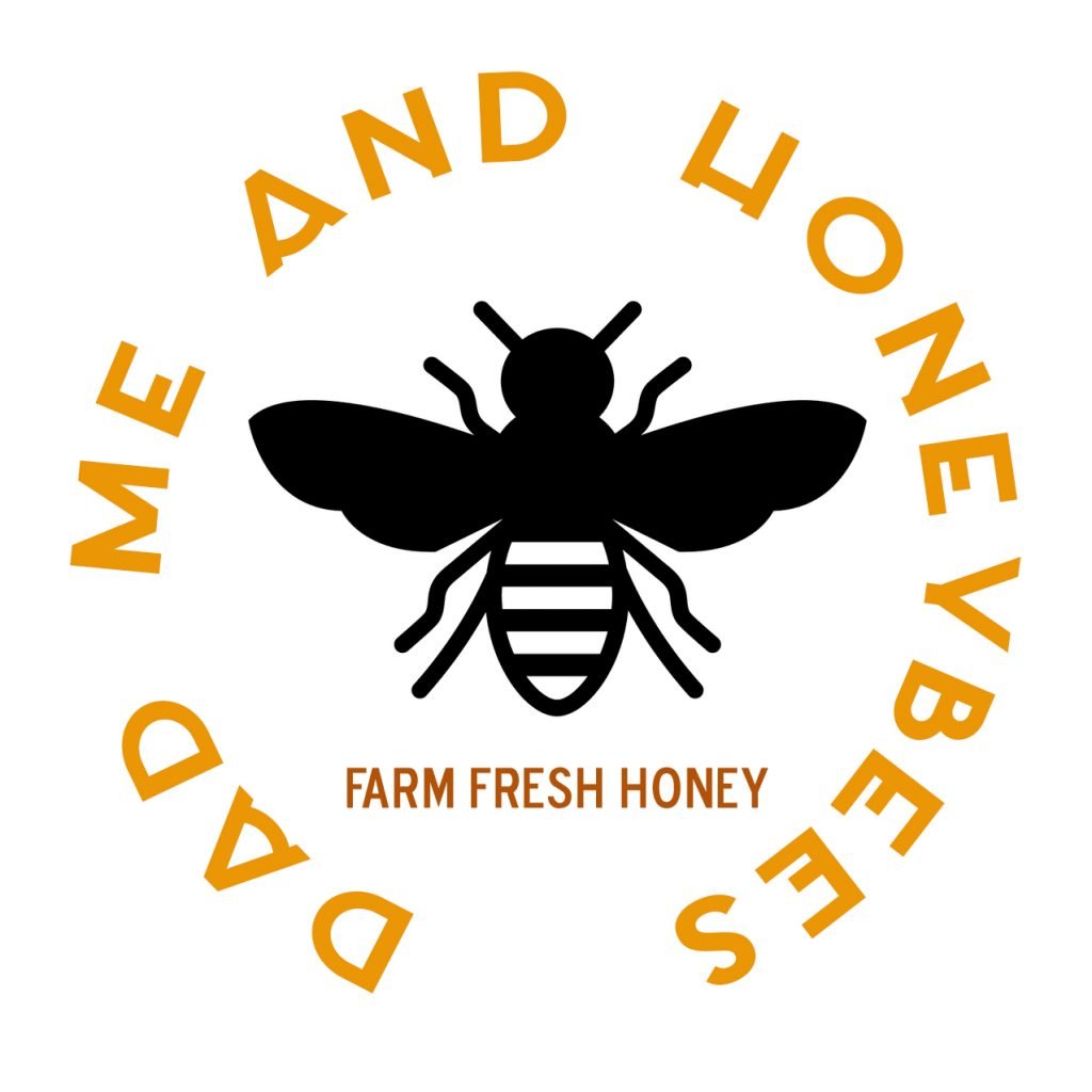 Logo for Dad Me & Honeybees